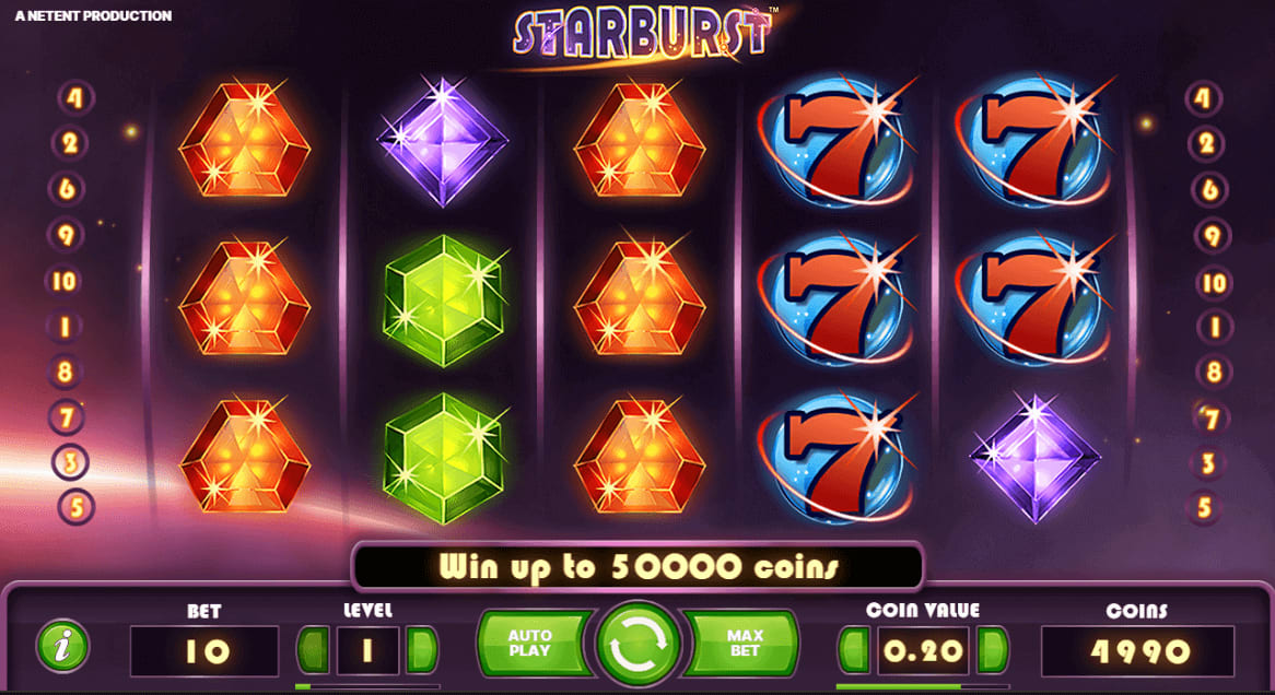 Play Starburst slot machine for Free and get free spins ⇒ [NetEnt]