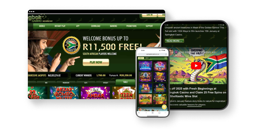 Springbok Casino Mobile